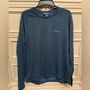 Eddie Bauer ribbed long sleeve shirt.